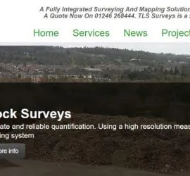 A preview of the TLSSurveys webpage